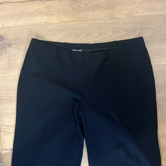 Eileen Fisher | Black pull on knit trousers/pants
Straight wide leg Women size L - Picture 2 of 7